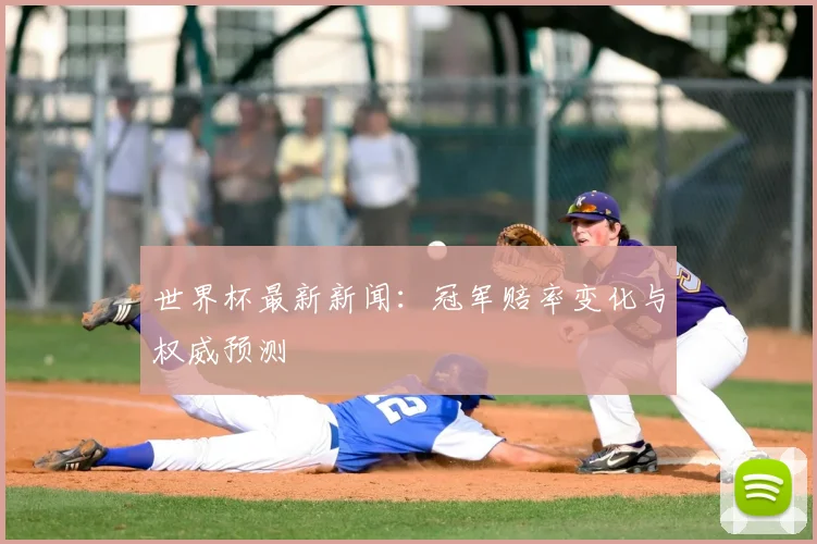 世界杯最新新闻:冠军赔率变化与权威预测